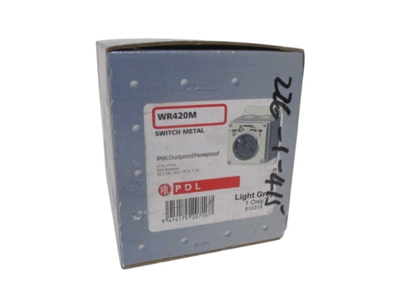 RAWCO FEDERAL WR420M SWITCH METAL LIGHT GREY NSMP