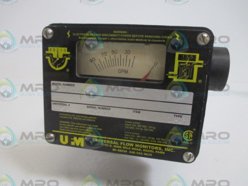 UNIVERSAL FLOW MONITORS MN-BSB90GM-12-32V1.0-A1NR  NSNP