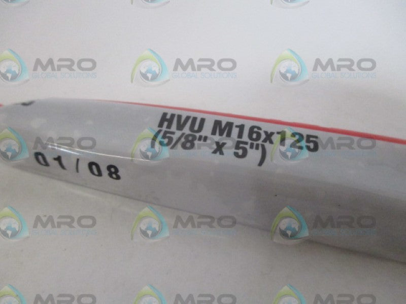HILTI HVU M16X125 (5/8"X5") ADHESIVE CAPSULE 1007091 NSMP