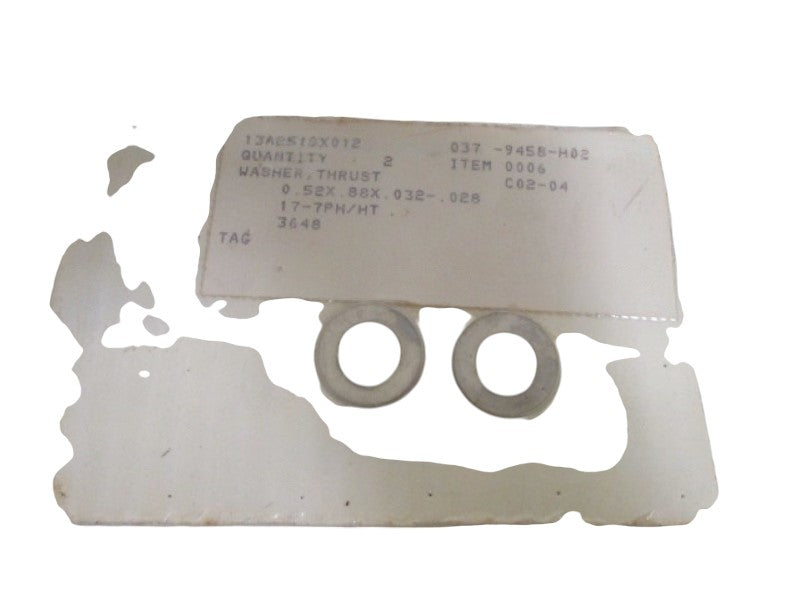 FISHER 13A2518X012 THRUST WASHER (PKG OF 2) NSMP