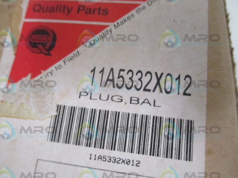 FISHER 11A5332X012 BALL PLUG NSMP