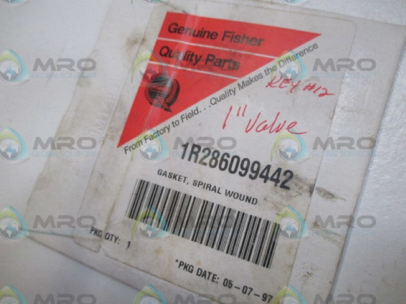 FISHER 1R286099442 SPIRAL WOUND GASKET NSMP