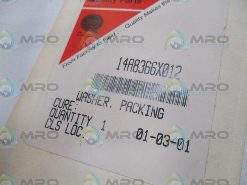 FISHER 14A8366X012 PACKING WASHER NSMP