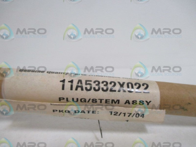 FISHER 11A5332X022 PLUG STEM ASSEMBLY NSMP