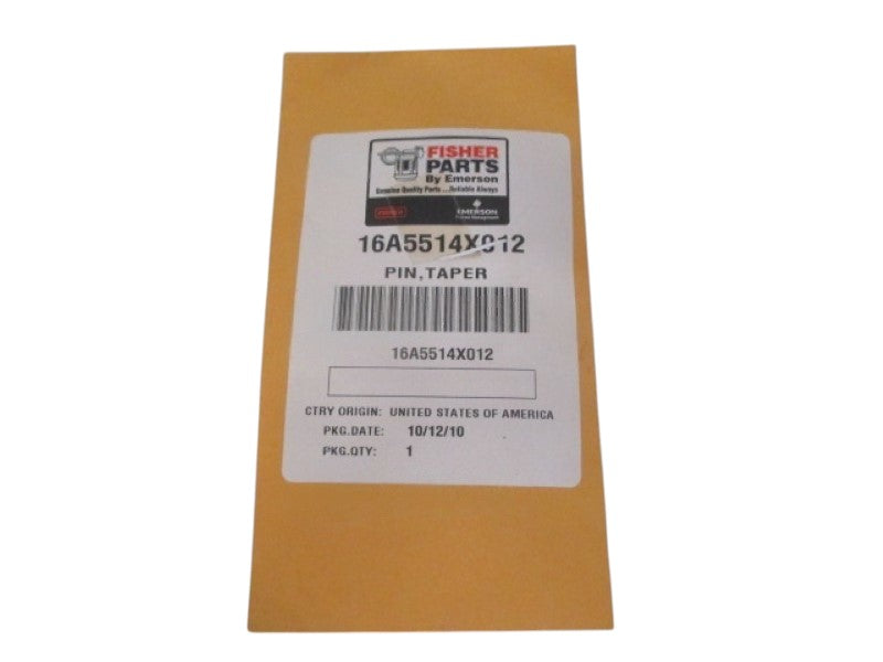 FISHER 16A5514X012 TAPER PIN NSMP