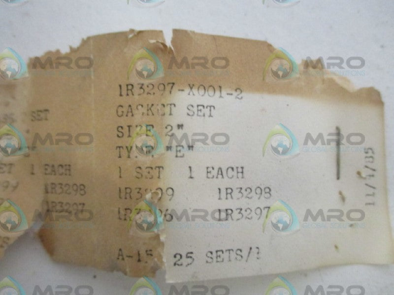 FISHER 1R3297X0012 GASKET SET 2" NSNP