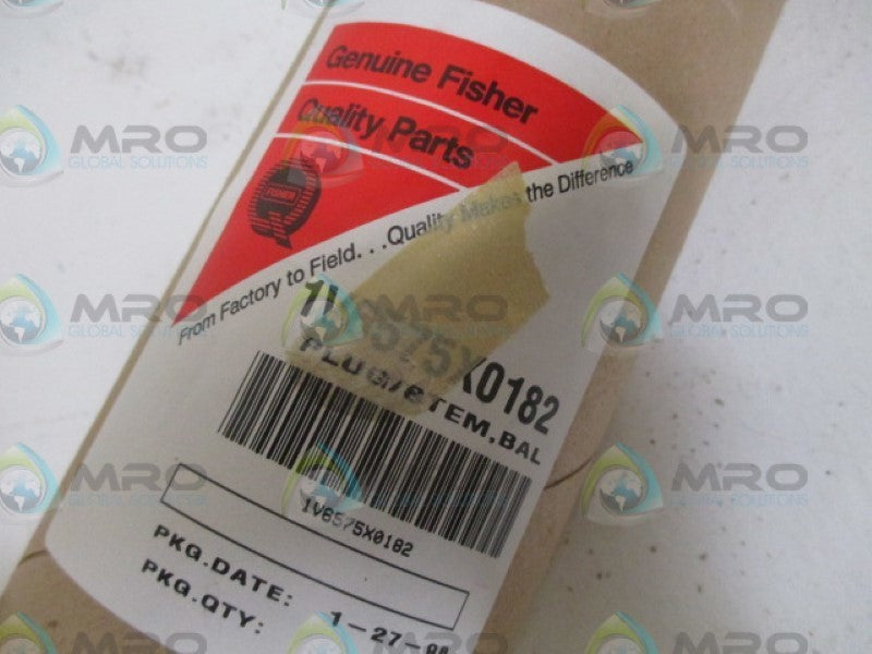 FISHER 1V6575X0182 PLUG STEM BALL NSFS