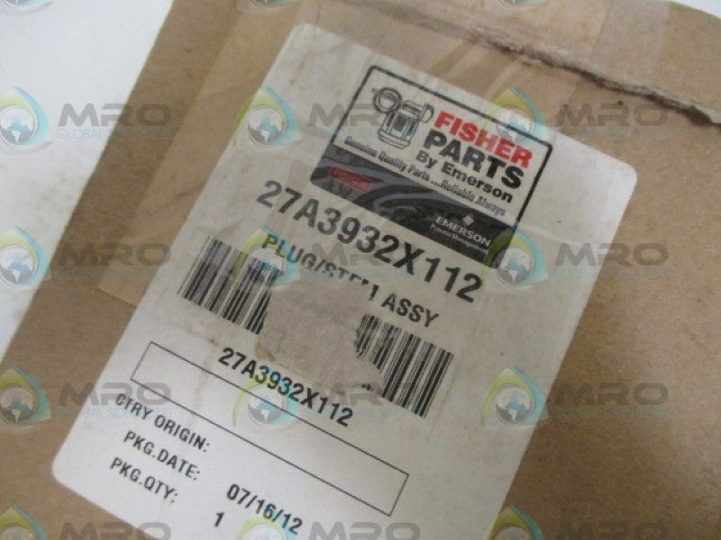 FISHER 27A3932X112 PLUG STEM ASSMBLY NSMP