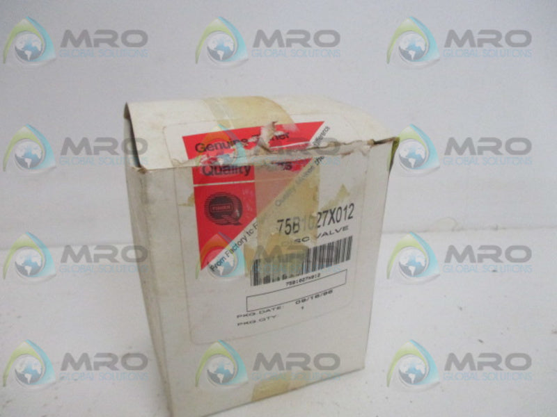 FISHER 75B1027X012 DISC VALVE *NEW IN BOX*