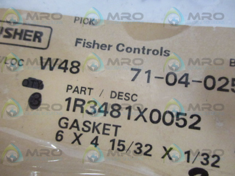 FISHER 1R3481X0052 GASKET NSNP