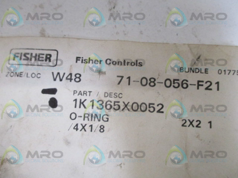 FISHER 1K1365X0052 O-RING NSNP