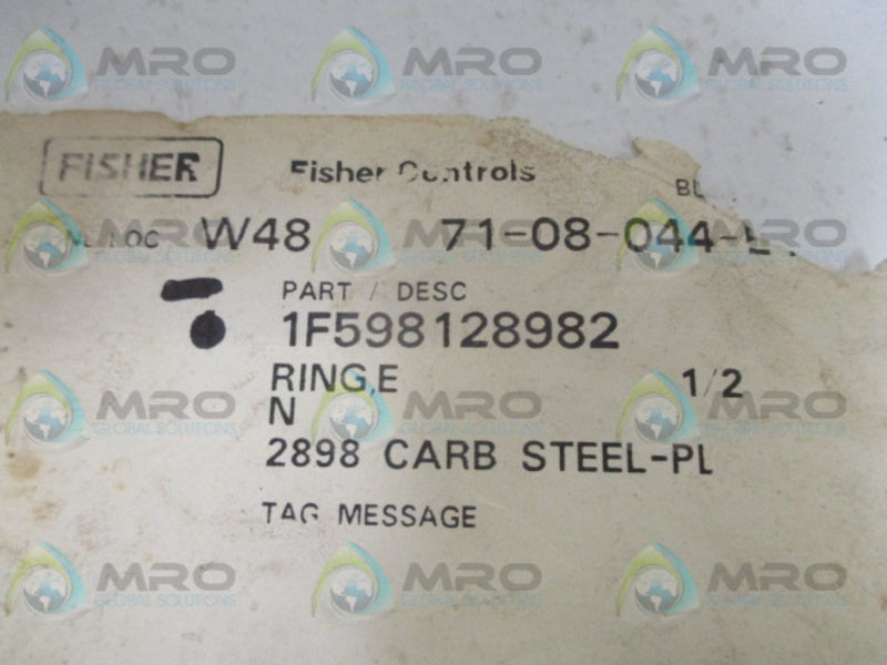 FISHER 1F598128982 E RING NSNP