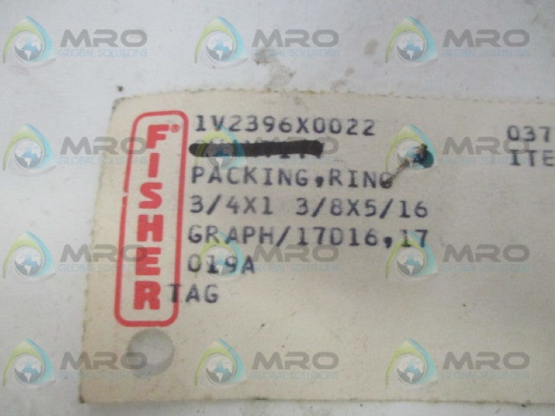 FISHER 1V2396X0022 PACKING RING NSNP