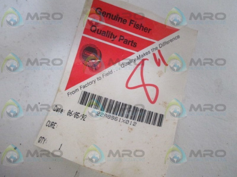 FISHER 22A896X012 SEAL RING NSNP