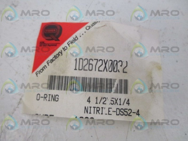 FISHER 1D2672X0032 O-RING NSNP