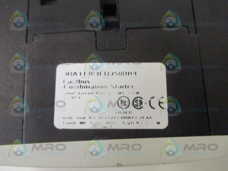 SIEMENS 3RA11304BD350BB4 COMBINATION STARTER  UNMP