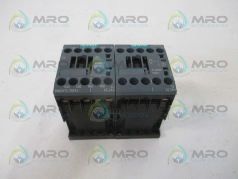 SIEMENS 3RH2431-1BB40  CONTACTOR (AS PICTURED) NSNP