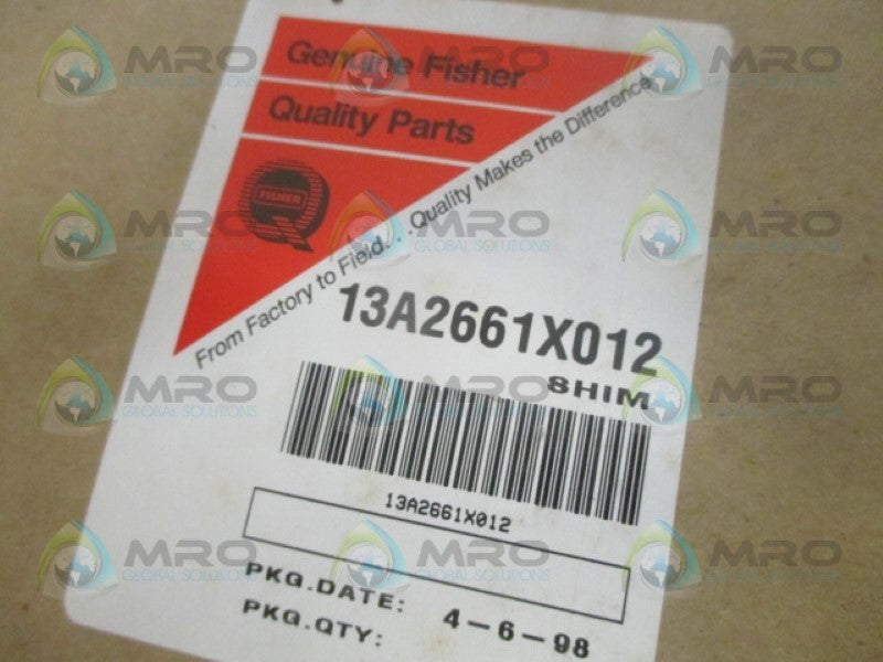 FISHER 13A2661X012 SHIM NSMP
