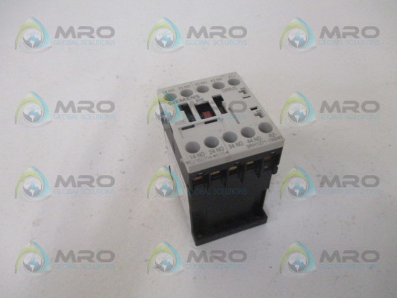 SIEMENS 3RH1271-1BB40 CONTACTOR NSNP