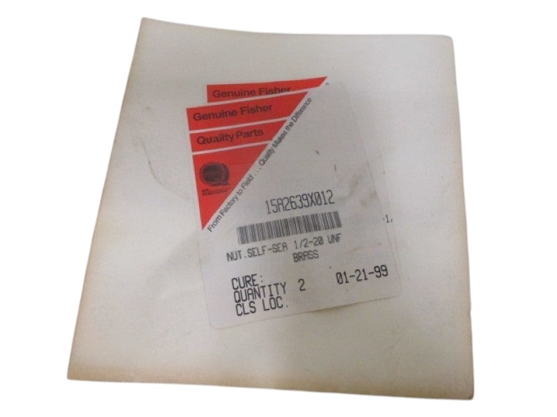 FISHER 15A2639X012 SELF-SEA NUT (PKG OF 2) NSMP