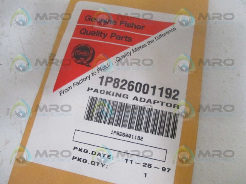 FISHER 1P826001192 PACKING ADAPTOR NSMP