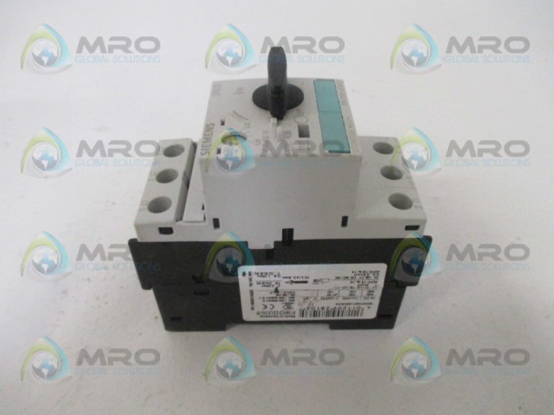 SIEMENS 3RV1021-0DA10 MOTOR PROTECTOR (AS PICTURED) NSNP
