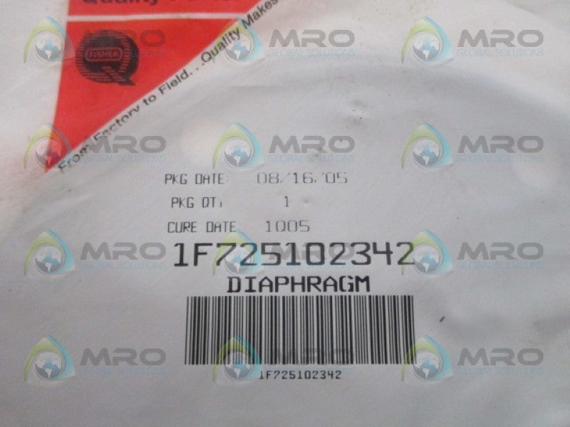 FISHER 1F725102342 DIAPHRAGM NSMP