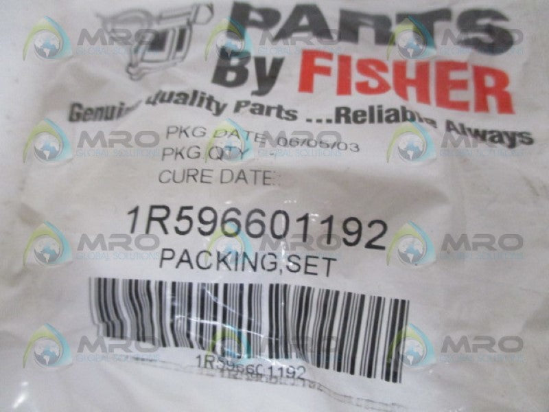 FISHER 1R596601192 PACKING SET NSMP