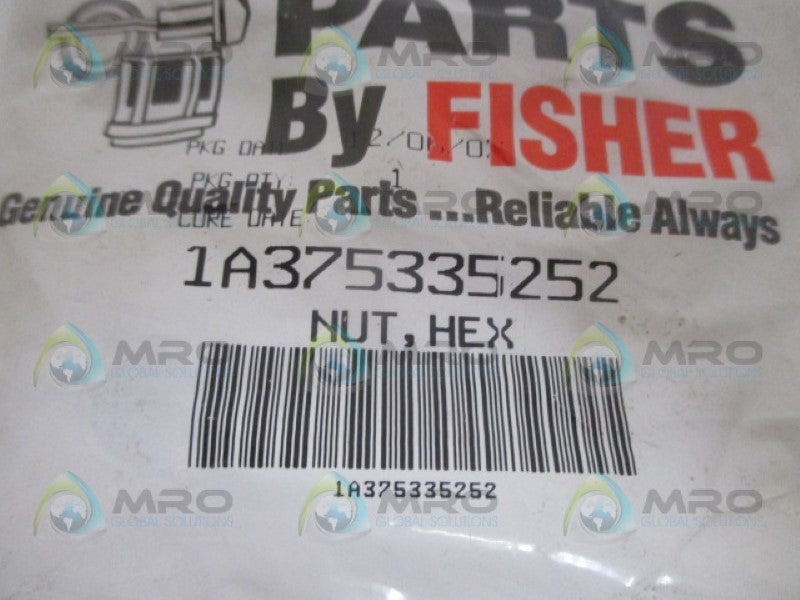 FISHER 1A375335252 HEX NUT NSMP