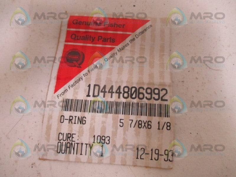 FISHER 1D444806992 O-RING NSNP