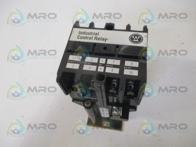 CUTLER HAMMER ARD4S CONTROL RELAY 120V (AS PICTURED) NSNP