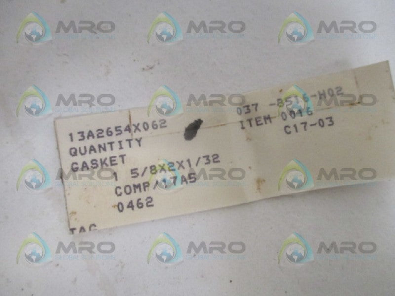FISHER 13A2654X062 GASKET NSNP