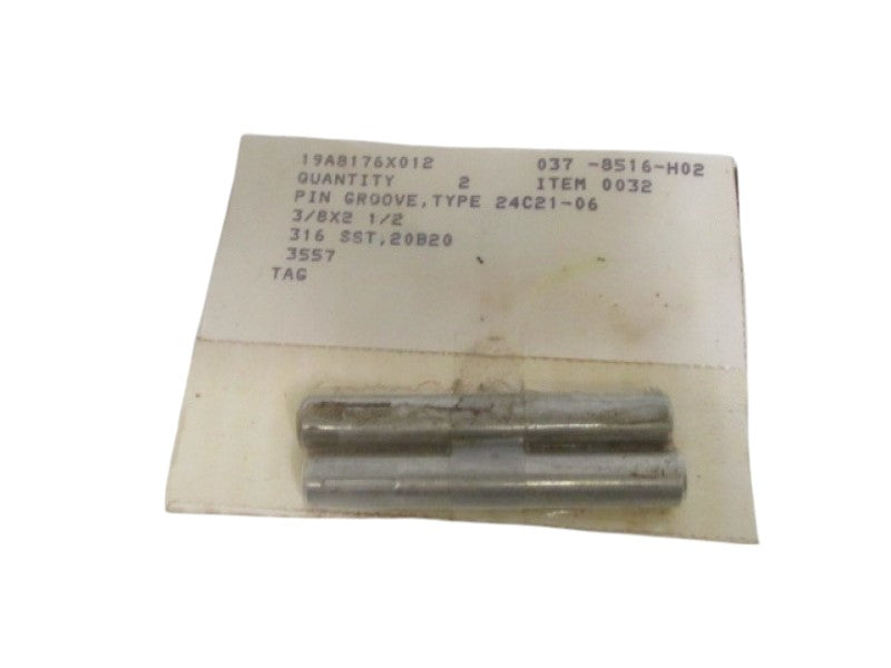 FISHER 19A8176X012 GROOVE PIN (PKG OF 2) NSMP