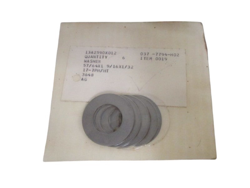FISHER 13A2590X012 WASHER (PKG OF 6) NSMP