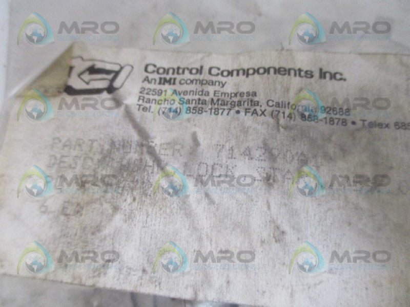 CONTROL CONCEPTS 714290A1 STAR WASHER LOCK (PKG OF 6) NSMP