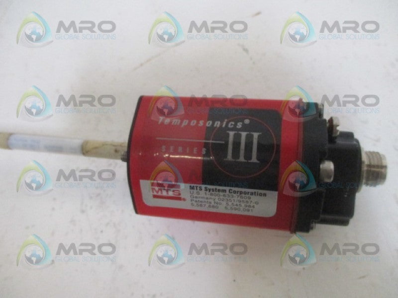MTS TEMPASONIC RHS0330URG01A01 SENSOR TRANSDUCER (AS PICTURED) NSNP