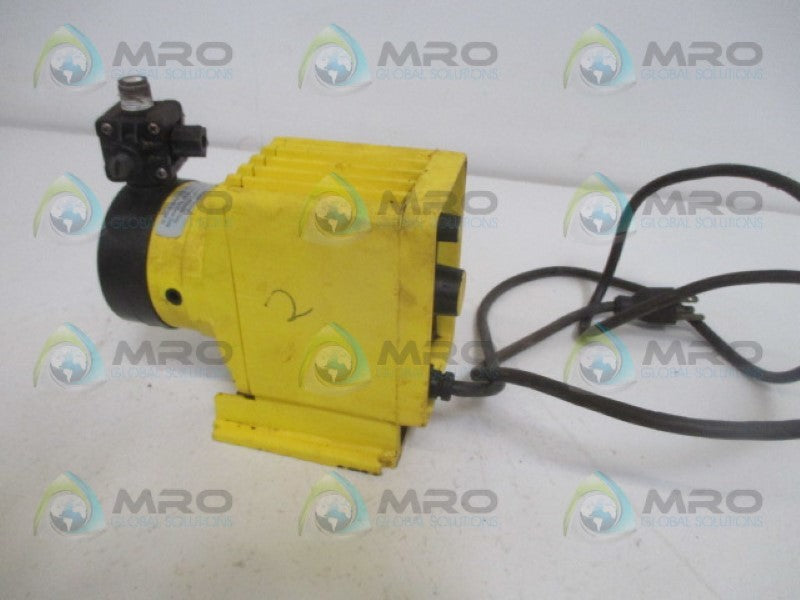 LMI MILTON ROY P141-352BI PUMP 120VAC  UNMP