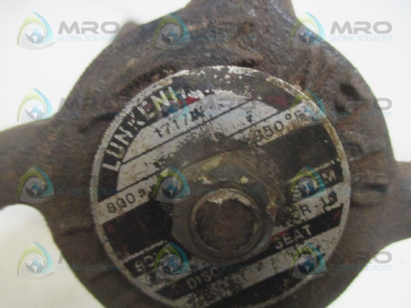 LUNKENHEIMER 1717W VALVE NSNP