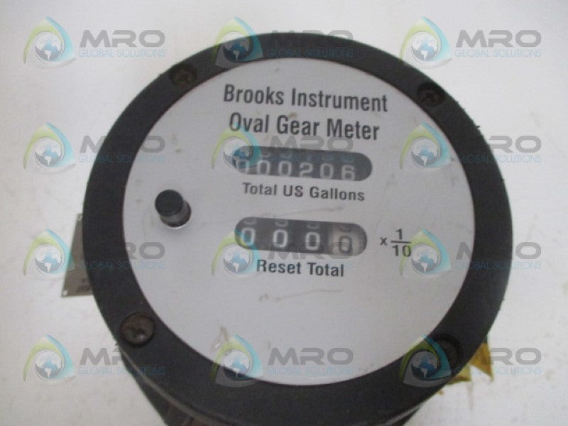 BROOKS BM40AARM2N1AVAA OVAL GEAR METER NSNP