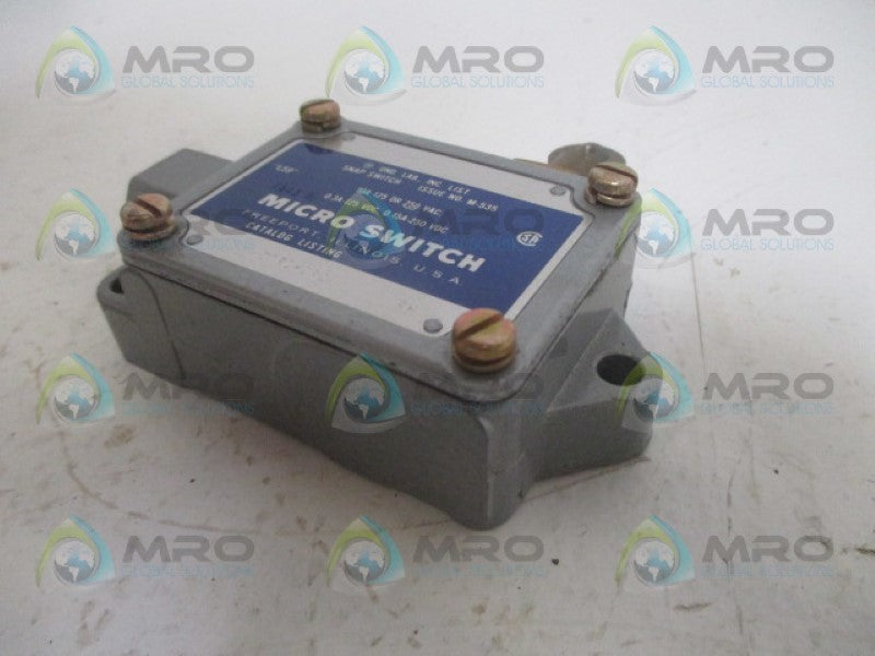 MICRO SWITCH DTF2-2R09-RH ENCLOSED SWITCH NSMP