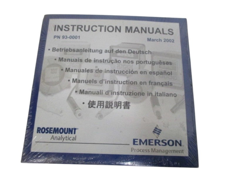 ROSEMOUNT EMERSON 93-0001 '02  NSMP