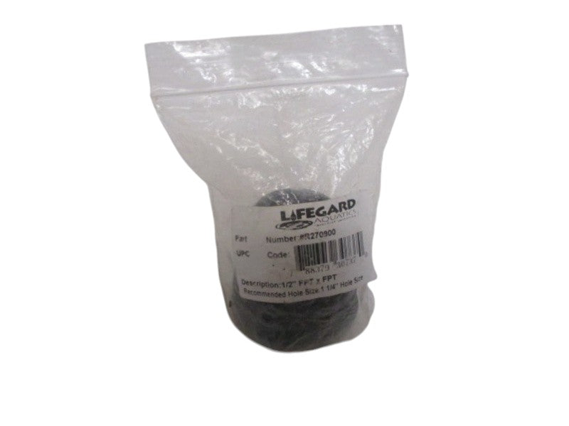 LIFEGUARD R270900 DOUBLE THREADED BULKHEAD 1/2" NSMP