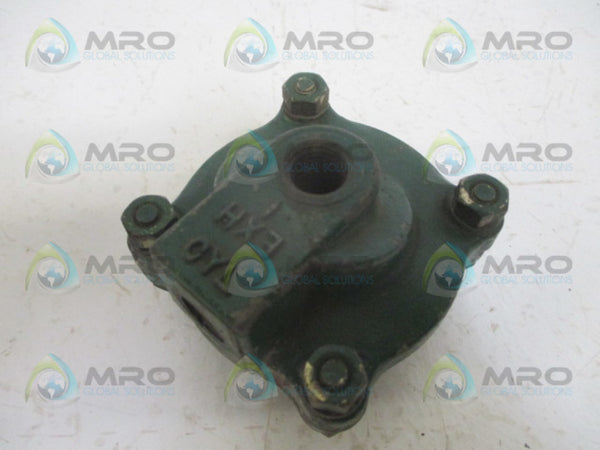 ASCO V0431 QUICK EXHAUST SHUTTLE VALVE 1/4" UNMP
