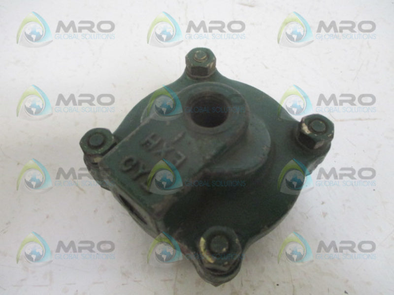 ASCO V0431 QUICK EXHAUST SHUTTLE VALVE 1/4" UNMP