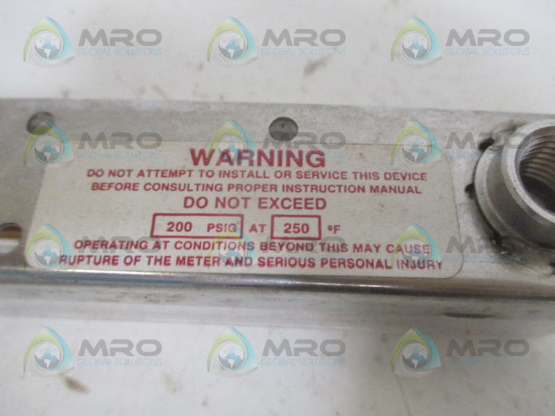 BROOKS 1510DLB4A1A FLOW METER  NSMP