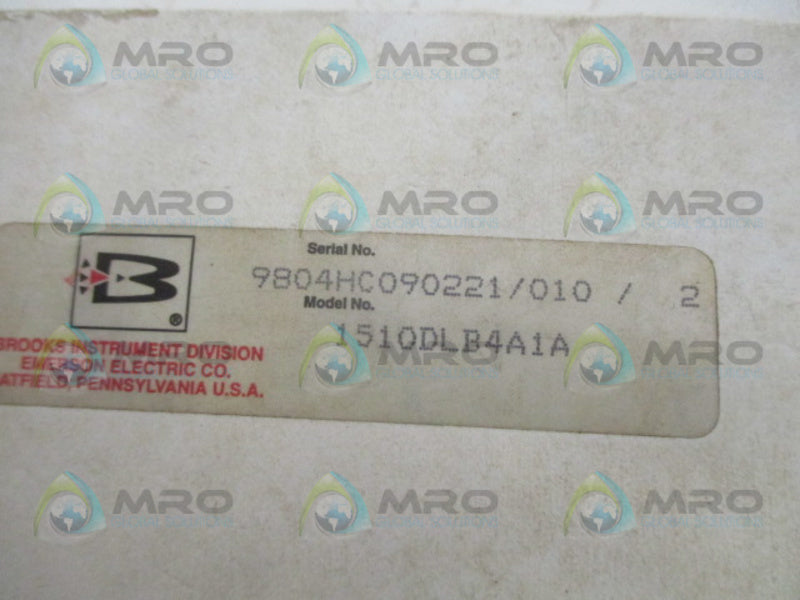 BROOKS 1510DLB4A1A FLOW METER  NSMP