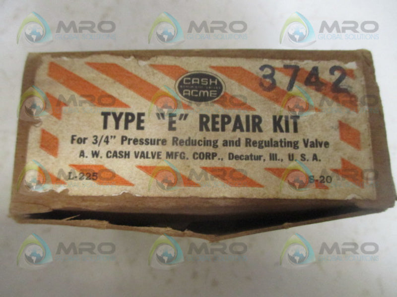 CASH AUTOMATIC VALVES ACME L-225 REPAIR KIT NSMP