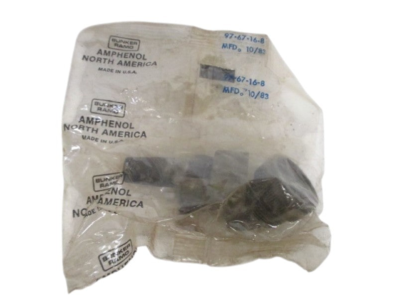 AMPHENOL 97-67-16-8 CABLE CONNECTOR ASSEMBLY  NSMP