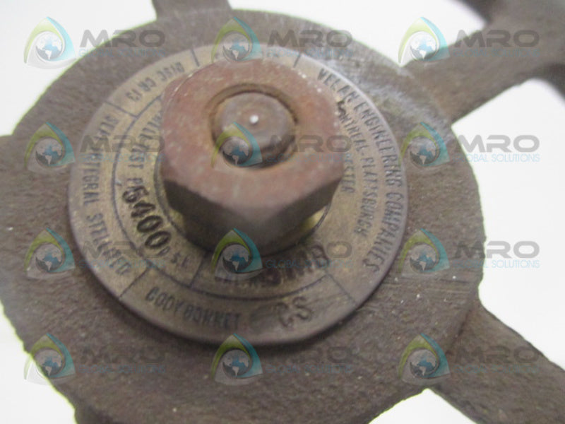 VALVES ENGINEERING 374B VALVE 3/8" 1500PSIG UNMP