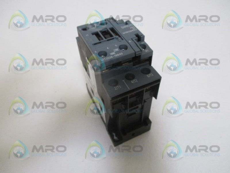 SIEMENS 3RT2026-1BB40 CONTACTOR UNMP